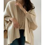 ニットケープ レディース