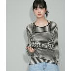 「ADAM ET ROPE'」 キャミソール FREE ブラック系その他 レディース