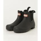 「HUNTER」 レインブーツ 6 ブラック レディース