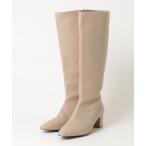 「TOMORROWLAND」 ロングブーツ 38 ベージュ レディース