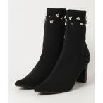 「RANDA」 ショートブーツ S ブラック レディース