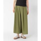 「studio CLIP」 イージーパンツ FREE オリーブ レディース