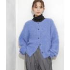 ショッピングnano 「NANO universe」 ニットカーディガン FREE ブルー レディース