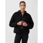 コート アウター GapFit リバーシブル ボアジャケット レディース