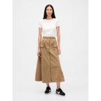 スカート カーゴ マキシスカート