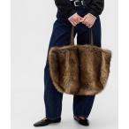 ショッピングトートバッグ レディース トートバッグ フェイクファー トートバッグ レディース