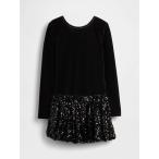 ショッピングGAP ワンピース ミックスメディア スパンコール バブルワンピース (キッズ) キッズ 子供服 女の子
