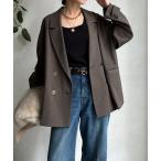 ジャケット テーラードジャケット 「WEB限定」ソフトフランネルジャケット レディース