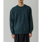 ショッピングリネン セーター ニット リネン ミックス リバーシブルニット メンズ