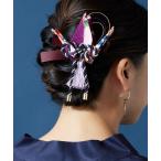 ヘアクリップ 「カヤ」折鶴祝いヘアクリップ