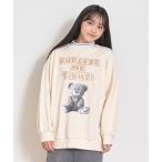 ショッピングDays トレーナー  「7days」テディベアBIGトレーナー キッズ 子供服 女の子