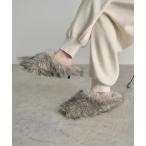 パンプス ミックスエコファーサボミュール