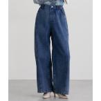 ジーンズ デニム デニムパンツ カーブバギーデニムパンツ レディース