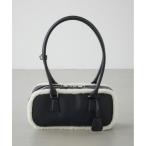 ハンドバッグ フェイクムートンスクエアトートバッグ