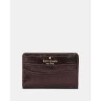 財布 マディソン クロコエンボス ミディアム  バイフォールド ウォレット レディース メンズ