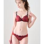 ブラジャー ショーツセット 「ドキッとbra」ローズチェックブラ＆ショーツセット