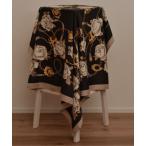  шарф бандана [resonance] Schic дизайн Vintage style черепаха задний × цепь рисунок большой размер шарф [ мульти- way ] женский 