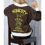 トレーナー スウェット 「オフショル×バックうさぎ刺繍」レディース 裏毛 スウェット うさぎデザイン オールシーズン レディース