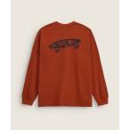 ショッピングVans tシャツ VANS PREMIUMスケートロゴ ロングスリーブ Tシャツ / LX LS Graphic Tee BURNT ORANGE / VN0
