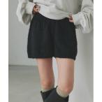 ショッピングショートパンツ パンツ シャギーニット ショートパンツ レディース