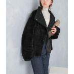 ショッピングファー ブルゾン アウター 「WEB/一部店舗限定」リバーシブルファーブルゾン レディース