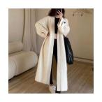 カーディガン ロングニットカーディガン レディース