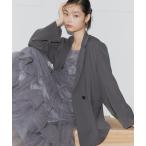 ショッピングドレス ドレス 「2点セットアイテム」ボリュームチュールジャケットセットドレス / volume tulle jacket set dress