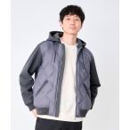 コート ジャケット ダウンコンビ フード 2WAYジャケット メンズ
