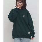 tシャツ 「CAPTAIN STAG / キャプテンスタッグ」裏起毛 ワンポイントロゴ刺繍 ロングスリーブ スウェット トレーナー メンズ レディース