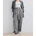 スウェットパンツ ジャージ 「WEB限定」ワイドスウェットパンツ レディース