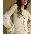 ショッピングベア カーディガン Volume knit cardigan ＆ bare bustier ensemble / ボリュームニットカーデ＆ベアビスチェアンサ