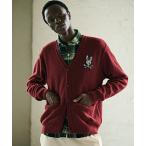 ショッピングアニマル セーター ニット ブークレ アニマルバニーワッペン カーディガン メンズ