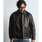 革ジャン ライダース SINGLE RIDERS JACKET：シープスキンレザー シングルライダース ジャケット メンズ