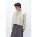 ニット セーター ボックスショートニットプルオーバー レディース