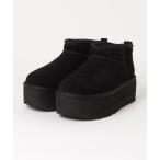 ショッピングムートンブーツ 「BEAUTY&YOUTH UNITED ARROWS」 ムートンブーツ 7 ブラック レディース