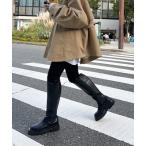 ショッピングロングブーツ 「CANAL JEAN」 ロングブーツ 39 ブラック レディース