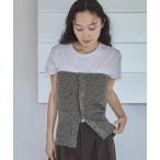 「feepur」 ベアトップ MEDIUM 杢グレー レディース