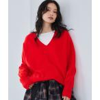 ニット セーター BARNYARDSTORM / Vネックホールガーメントニット「MADE IN JAPAN」 レディース
