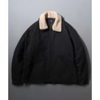ショッピングコーデュロイ ブルゾン アウター SITRY Boa and Corduroy Collar Duck Jacket/別注 2WAY 衿ボア 衿コーデュロイ 脱着