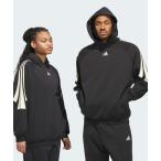 パーカー アディダス バスケットボール スリーストライプス フリースパーカー（ジェンダーニュートラル）  / アディダス adidas メンズ レディ