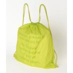 ショッピングナップサック デイバック リュック 撥水ロゴナップサック/595753 レディース