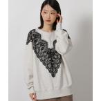 トレーナー スウェット レースドッキングスウェット / 605433 レディース