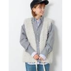 ショッピングジレ ベスト ジレ ミドルボアベスト レディース