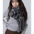  палантин muffler леопардовая расцветка большой размер палантин женский 