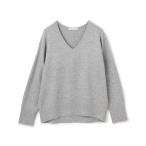  вязаный свитер нежный вязаный V шея женский 