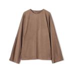 ブラウス シャツ 「手洗い可」スウェード ドルマントップス レディース