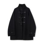 ダッフルコート コート メルトンリバー ミドルダッフルコート レディース