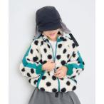 ブルゾン アウター 「WEB限定」「KIDS」「ユニセックス」総柄ボアブルゾン「ジュニアサイズあり」 キッズ 子供服 男の子 女の子