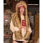  muffler палантин Faux мех muffler женский 