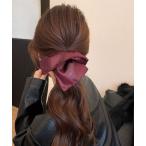 シュシュ 「 ammy. / エイミードット 」 クラシック ボリューム 四角形 シュシュ / ヘアアクセサリー